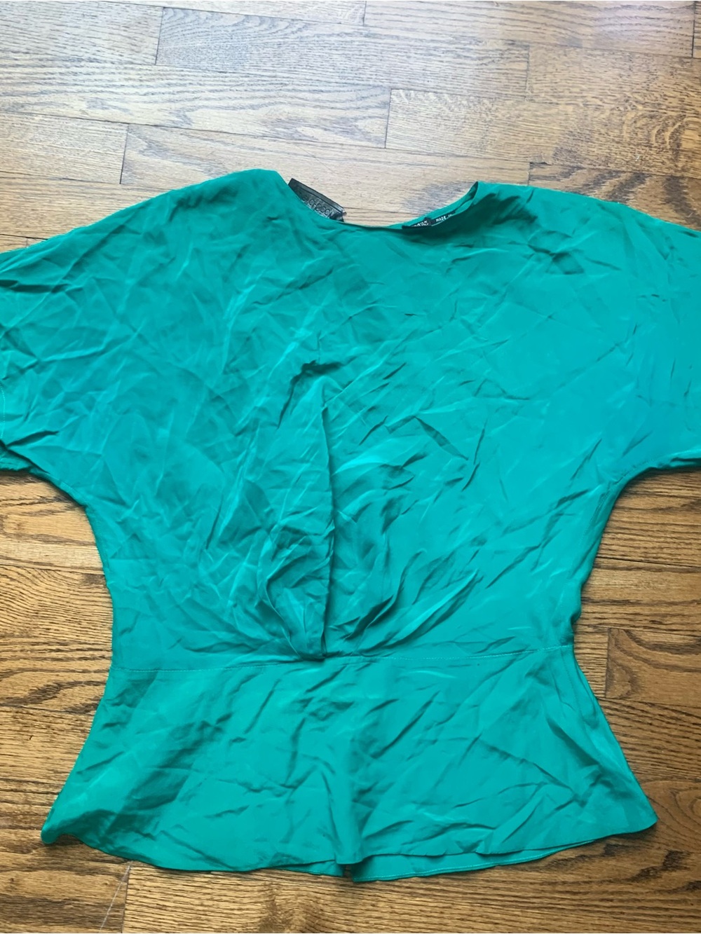 Vintage silk blouse M